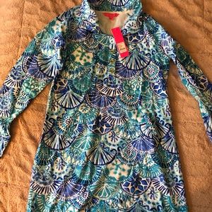 Lilly Pulitzer SPF protected swim coverup